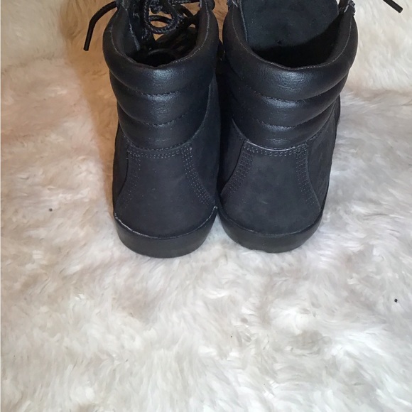 Timberland ortholite black leather boots size 7 - Picture 4 of 6